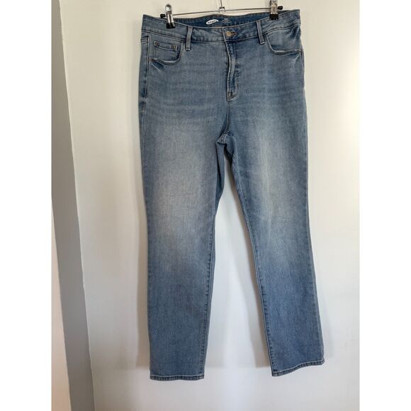 Old Navy High rise power Slim Straight sz 14 - Picture 1 of 4